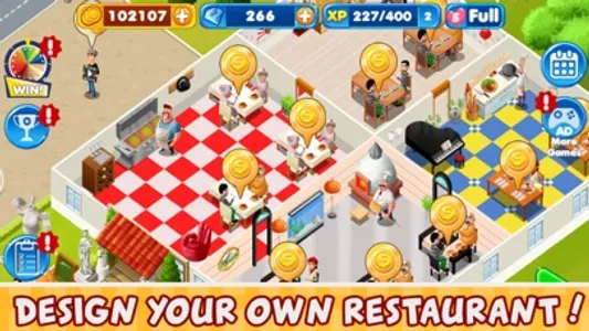 Cooking Games Restaurant Fever screenshot 1