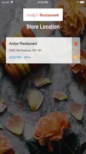AndysRestaurant screenshot 1