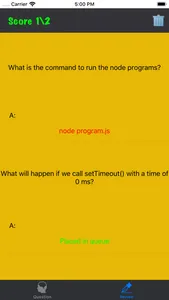 Javascript Q&A screenshot 1