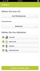 ZASO-AbfallApp screenshot 1