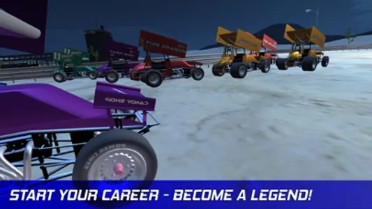 Outlaws Racing - Sprint Cars screenshot 0
