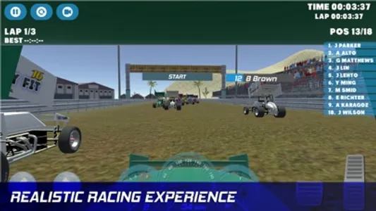 Outlaws Racing - Sprint Cars screenshot 1