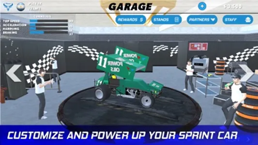 Outlaws Racing - Sprint Cars screenshot 2