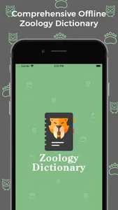 Zoology Dictionary -  Offline screenshot 0