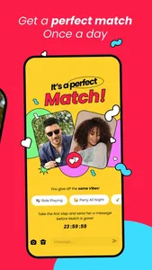 Once: Perfect Match Dating App screenshot 1