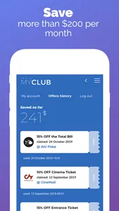My Club - Discounts & Benefits screenshot 2