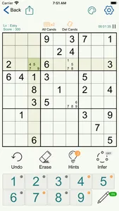 Sudoku - Logic Number Puzzles screenshot 1