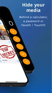 Hide secrets - Media Vault Pro screenshot 1