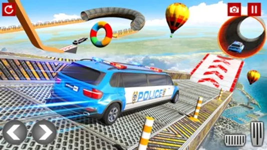 Police Limo Car Stunts Games screenshot 0