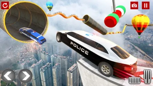 Police Limo Car Stunts Games screenshot 3