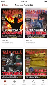 Revista Más Allá screenshot 1