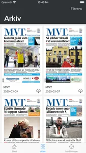 E-tidning MVT screenshot 1