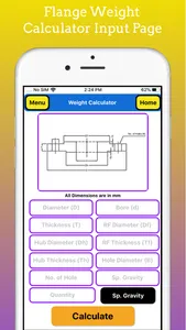 Fabrication Weight Calculator screenshot 3