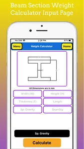 Fabrication Weight Calculator screenshot 4