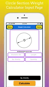 Fabrication Weight Calculator screenshot 5