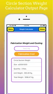 Fabrication Weight Calculator screenshot 7