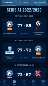 Napoli Basket screenshot 5