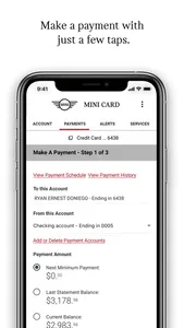 MINI Credit Card screenshot 3