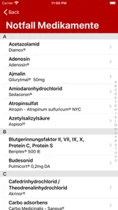 Notfallmedikamente Pro 4 screenshot 1