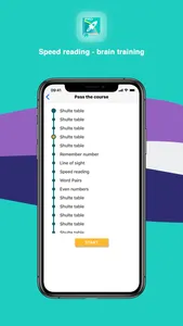 Speed Reading - brain training screenshot 1