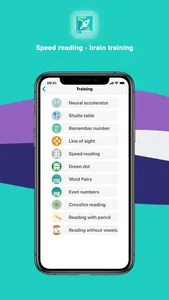 Speed Reading - brain training screenshot 2