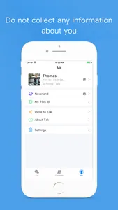 Tok Messenger screenshot 1