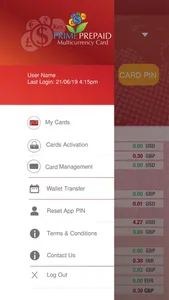 PRIME PREPAID CARD screenshot 1