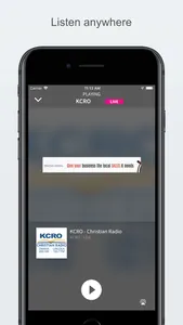 KCRO - Christian Radio screenshot 1