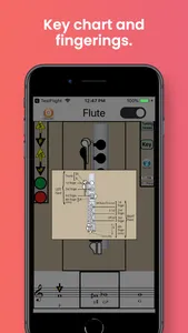 Flute Fingering & Tuning screenshot 0