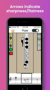 Flute Fingering & Tuning screenshot 1