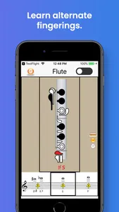 Flute Fingering & Tuning screenshot 3