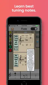 Flute Fingering & Tuning screenshot 4