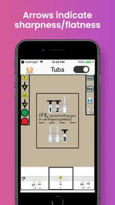 Tuba Fingering & Tuning screenshot 1