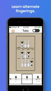 Tuba Fingering & Tuning screenshot 3