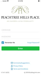 Peachtree Hills Place Portal screenshot 0