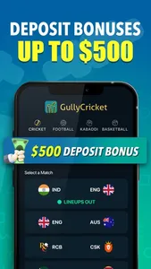 GullyCricket - Fantasy Cricket screenshot 1