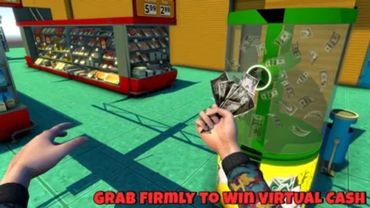 Virtual Money Blowing Machine screenshot 1