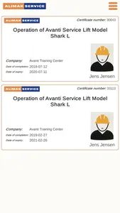 Alimak Service screenshot 0