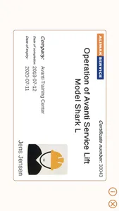 Alimak Service screenshot 1
