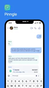Pinngle Safe Messenger screenshot 0