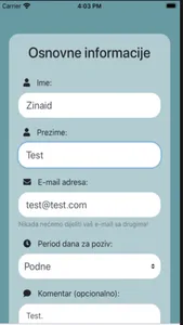 Sve za vizu screenshot 1
