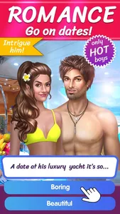 Romantic Stories: Love Games screenshot 0