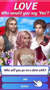 Romantic Stories: Love Games screenshot 2