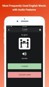 Learn English Vocabulary Quick screenshot 1