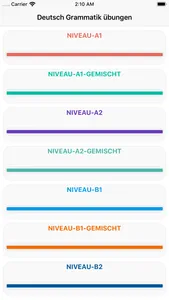 German Grammar A1-A2-B1-B2 screenshot 0