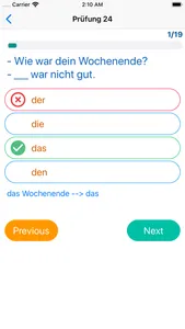 German Grammar A1-A2-B1-B2 screenshot 2