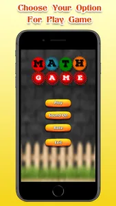 Math Game : Brain Workout screenshot 1