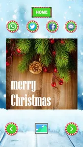 Christmas Wishes Greeting Card screenshot 4