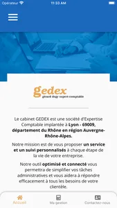 Gedex - Comptable à Lyon screenshot 0