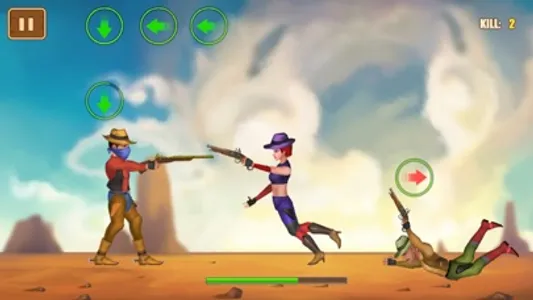 Gun Blood Cowboy Duel screenshot 0